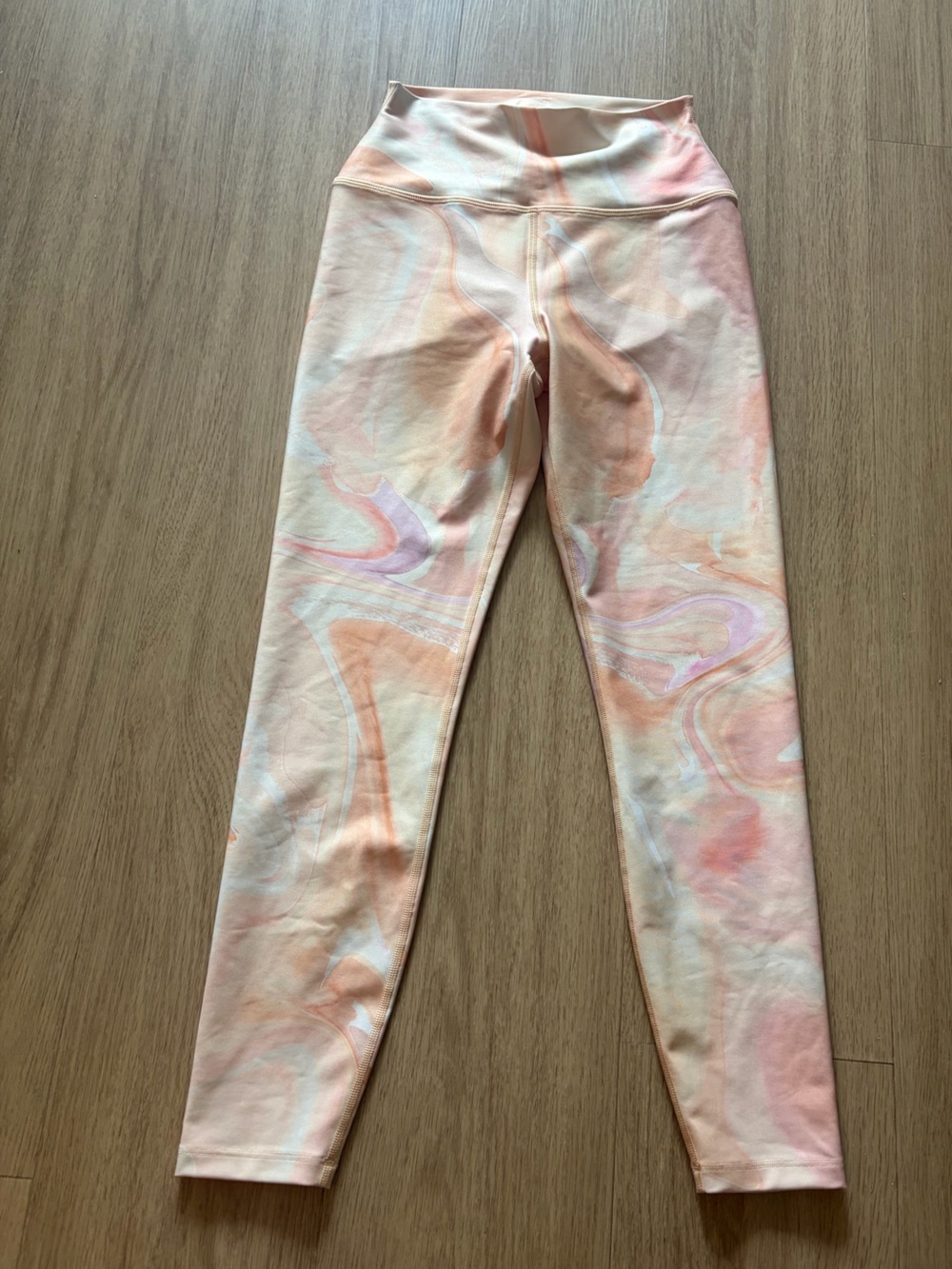 Carbon 38 Printed High Rise 7/8 Leggings in Warped Marble Women’s Small